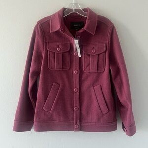 J. Crew Red Wool Jacket New With Tags
